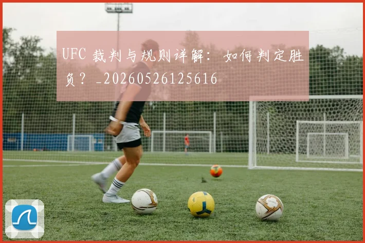 UFC 裁判与规则详解:如何判定胜负?_20260526125616